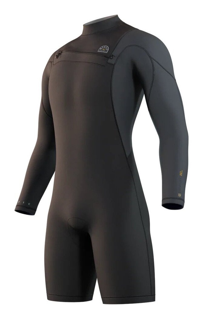 Mystic Marshall Longarm Shorty 3/2mm Fzip